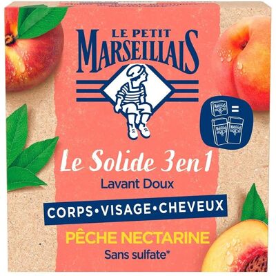Le Petit Marseillais Le Solide Fersken Nektarin 3 az 1-ben Szappan - Szappan Le Petit Marseillais Le Solide Fersken Nektarin 3 az 1-ben Szappan - Szappan