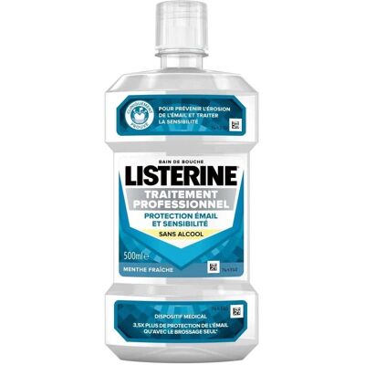 LISTERINE Protection Émail et Sensibilité - 500ml - Publicité LISTERINE Protection Émail et Sensibilité - 500ml - Publicité