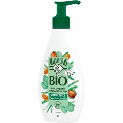 Le Petit Marseillais Lait Corps Amande Douce 250ml - Hydratant - Publicité Le Petit Marseillais Lait Corps Amande Douce 250ml - Hydratant - Publicité