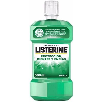 Listerine Mentás szájöblítő fogaknak és ínynek - 500ml Listerine Mentás szájöblítő fogaknak és ínynek - 500ml