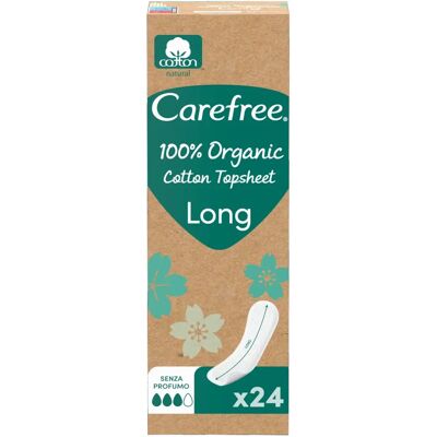 Carefree Serviettes Féminines Organiques Longues - Type de Produit Carefree Serviettes Féminines Organiques Longues - Type de Produit