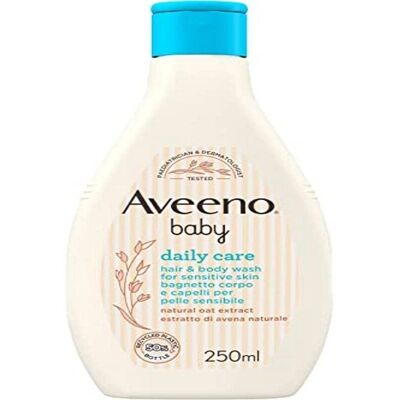 Aveeno Baby Cura Quotidiana Bagno Corpo e Capelli - Doccia con Avena per Neonati Aveeno Baby Cura Quotidiana Bagno Corpo e Capelli - Doccia con Avena per Neonati
