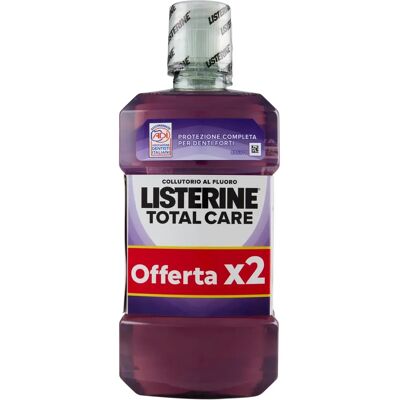 Johnson & Johnson Listerine Total Care Collutorio - 2x500ml Johnson & Johnson Listerine Total Care Collutorio - 2x500ml