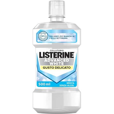 Johnson & Johnson Spa Listerine Advanced White - Finom - 500ml Johnson & Johnson Spa Listerine Advanced White - Finom - 500ml