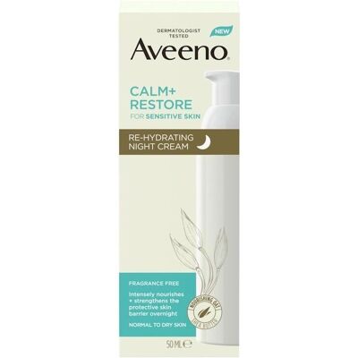 Aveeno Aveeno Re-Hydrating Night Cream - Noční Krém Aveeno Aveeno Re-Hydrating Night Cream - Noční Krém