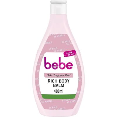 bebe Rijk Body Balm - Voedende lichaamslotion voor zeer droge huid bebe Rijk Body Balm - Voedende lichaamslotion voor zeer droge huid