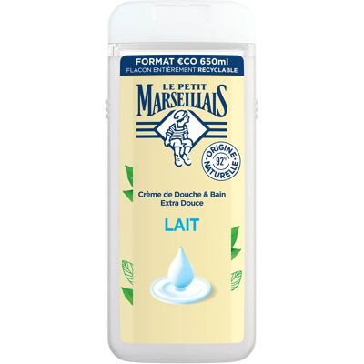 Le Petit Marseillais Crème de Douche Hydratante Naturelle - Type de Douche Le Petit Marseillais Crème de Douche Hydratante Naturelle - Type de Douche
