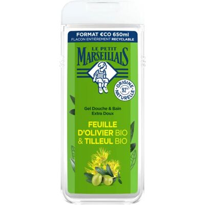 Le Petit Marseillais Extra Zachte Bio Douchegel met Olijfblad en Tilio Le Petit Marseillais Extra Zachte Bio Douchegel met Olijfblad en Tilio