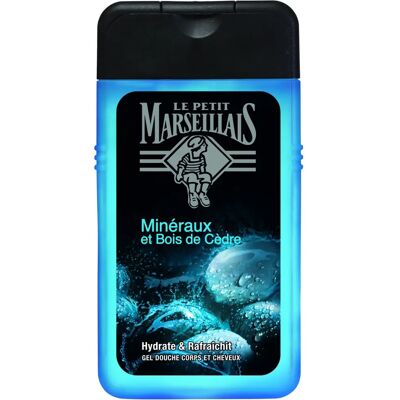 Le Petit Marseillais Cèdre & Minéraux 250ml - Gel Douche - Publicité Le Petit Marseillais Cèdre & Minéraux 250ml - Gel Douche - Publicité