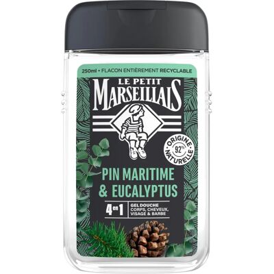 Le Petit Marseillais Gel Douche Pin Maritime & Eucalyptus - 250 ml - Publicité Le Petit Marseillais Gel Douche Pin Maritime & Eucalyptus - 250 ml - Publicité