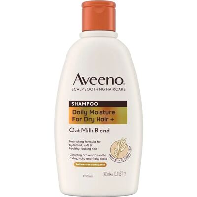 Aveeno - Hydrating Oat Milk Shampoo - Dry Hair - 300ml - Shampoo Aveeno - Hydrating Oat Milk Shampoo - Dry Hair - 300ml - Shampoo