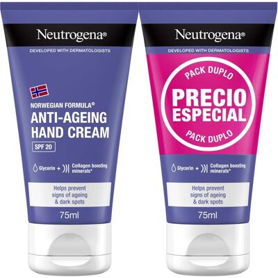 Neutrogena Visibly Renew Hand SPF20 Duo - Hand Cream Neutrogena Visibly Renew Hand SPF20 Duo - Hand Cream