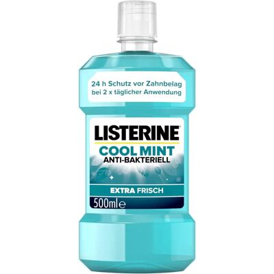 Listerine Cool Mint Mundspülung - 500ml - Mundhygiene Listerine Cool Mint Mundspülung - 500ml - Mundhygiene
