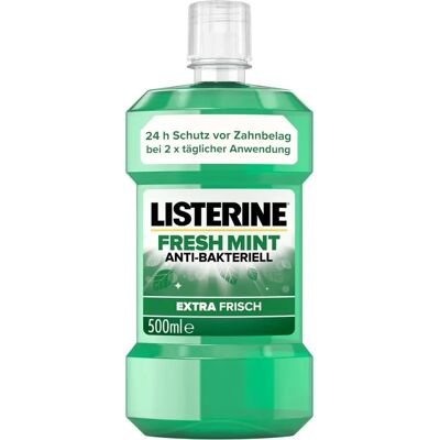 Listerine Mundspülung Frischer Minzgeschmack 500 ml - Zahnpflege Listerine Mundspülung Frischer Minzgeschmack 500 ml - Zahnpflege