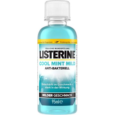 Listerine Cool Mint Collutorio - Gusto Delicato - 95 ml Listerine Cool Mint Collutorio - Gusto Delicato - 95 ml