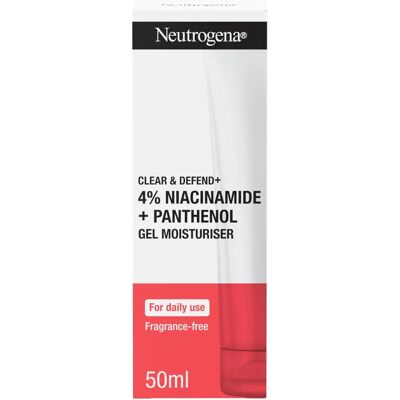 Neutrogena Clear & Defend+ Niacinamide & Panthenol Moisturiser Neutrogena Clear & Defend+ Niacinamide & Panthenol Moisturiser