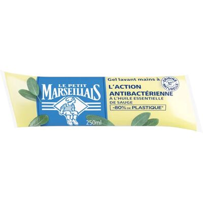 Le Petit Marseillais Gel Antibactérien pour Mains - Recharge 250 ml - Publicité Le Petit Marseillais Gel Antibactérien pour Mains - Recharge 250 ml - Publicité