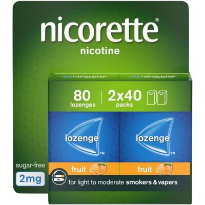 Nicorette Fruity Lozenge 2Mg - Lozenge Nicorette Fruity Lozenge 2Mg - Lozenge