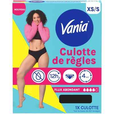 Vania Bio menstruációs bugyi - Újrahasználható nehéz vérzéshez Vania Bio menstruációs bugyi - Újrahasználható nehéz vérzéshez