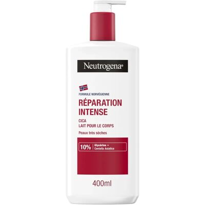 Lait Corps Neutrogena - Réparation Intense, Peau Sensible - 400ml - Publicité Lait Corps Neutrogena - Réparation Intense, Peau Sensible - 400ml - Publicité