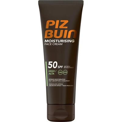 Piz Buin Feuchtigkeitscreme SPF50 - Hydratisierende UVA/UVB-Schutz Piz Buin Feuchtigkeitscreme SPF50 - Hydratisierende UVA/UVB-Schutz