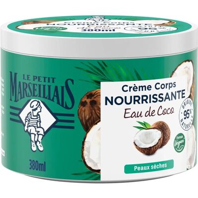 Le Petit Marseillais Crème Corporelle Eau de Coco - Nourrissante Hydratante - Publicité Le Petit Marseillais Crème Corporelle Eau de Coco - Nourrissante Hydratante - Publicité