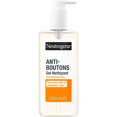 Gel Nettoyant Anti-Acné Neutrogena - Nettoyant Visage - Publicité Gel Nettoyant Anti-Acné Neutrogena - Nettoyant Visage - Publicité