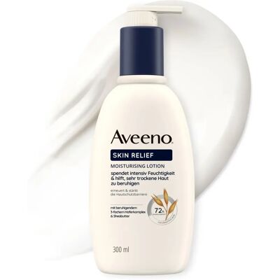 Lozione Nutriente Aveeno Skin Relief - Latte corpo per pelle molto secca Lozione Nutriente Aveeno Skin Relief - Latte corpo per pelle molto secca