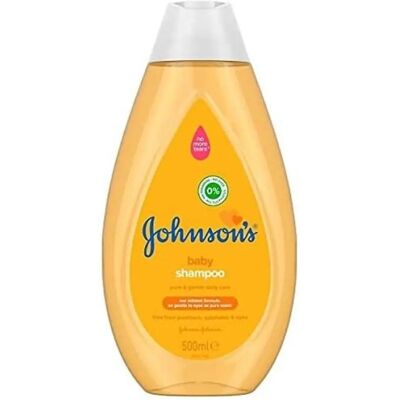 Shampoing pour bébé Johnson's - Doux et léger pour peau sensible - 500ml - Publicité Shampoing pour bébé Johnson's - Doux et léger pour peau sensible - 500ml - Publicité