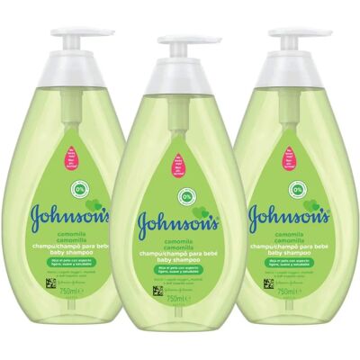 Shampooing à la Camomille Johnson's Baby - Shampooing pour bébés Shampooing à la Camomille Johnson's Baby - Shampooing pour bébés