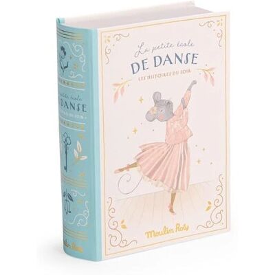 Moulin Roty - Coffret Livre Educatif et Lampe à Projeter - École de Danse - Publicité Moulin Roty - Coffret Livre Educatif et Lampe à Projeter - École de Danse - Publicité