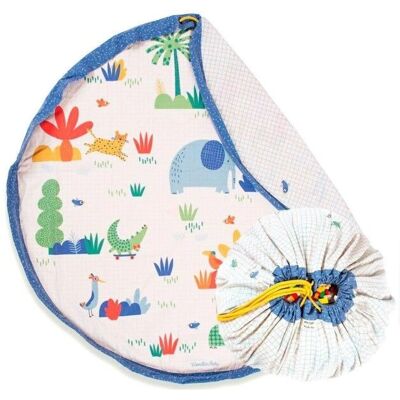 Tapis de Jeu Moulin Roty Play&Go; - Réversible - 140cm - Publicité Tapis de Jeu Moulin Roty Play&Go; - Réversible - 140cm - Publicité