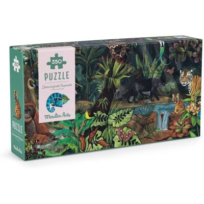 Puzzle Forêt Tropicale Moulin Roty - 350 pièces - Unisexe - Publicité Puzzle Forêt Tropicale Moulin Roty - 350 pièces - Unisexe - Publicité