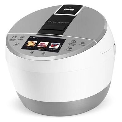 Riviera & Bar QMC560 - Multicuiseur - Acier inoxydable, Blanc - 5 litres - 950 Watt Riviera & Bar QMC560 - Multicuiseur - Acier inoxydable, Blanc - 5 litres - 950 Watt