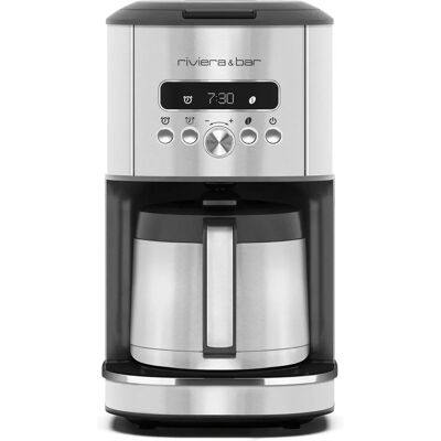 Riviera & Bar BCF580 - Acier Inoxydable - Cafetière à Filtre - Publicité Riviera & Bar BCF580 - Acier Inoxydable - Cafetière à Filtre - Publicité