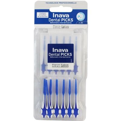 Inava Dental Picks - Bâtonnets Interdentaires - 36 pcs - Publicité Inava Dental Picks - Bâtonnets Interdentaires - 36 pcs - Publicité