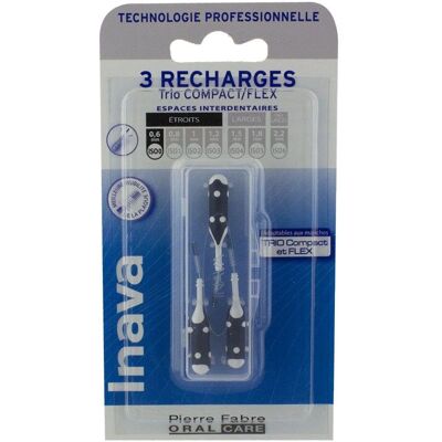 Inava Interdentalbürsten 0,6mm - Mundhygiene Inava Interdentalbürsten 0,6mm - Mundhygiene