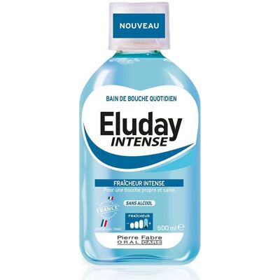Pierre Fabre Eluday Bain de Bouche Intense 500 ml - Publicité Pierre Fabre Eluday Bain de Bouche Intense 500 ml - Publicité