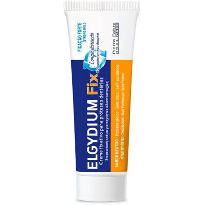 Elgydium Fix Crema Fijadora Fuerte - Fijador de Dentaduras Elgydium Fix Crema Fijadora Fuerte - Fijador de Dentaduras
