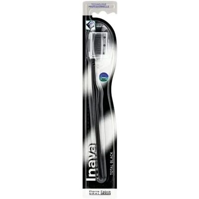 Brosse à Dents Total Black Inava - Nettoyage Doux et Efficace - Publicité Brosse à Dents Total Black Inava - Nettoyage Doux et Efficace - Publicité
