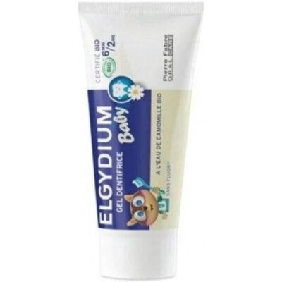 Elgydium Baby Gel Dentífrico Bio de Camomila - Pasta de dentes Elgydium Baby Gel Dentífrico Bio de Camomila - Pasta de dentes
