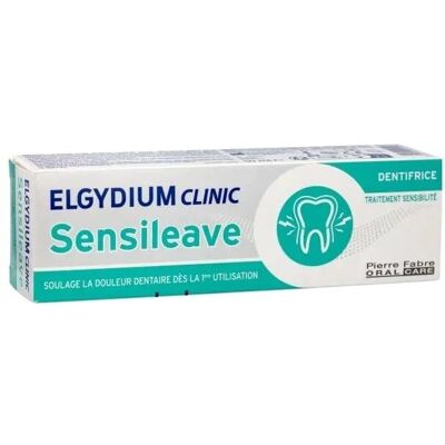 Elgydium Clinic Sensileave Dentifrice - Soin sensible - Publicité Elgydium Clinic Sensileave Dentifrice - Soin sensible - Publicité