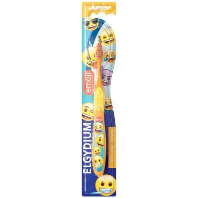 Elgydium Emoji Kinderzahnbürste 7-12 Jahre - Mundhygiene Elgydium Emoji Kinderzahnbürste 7-12 Jahre - Mundhygiene