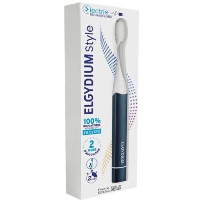 ELGYDIUM Brosse Électrique Rechargeable - Denim Noir - Publicité ELGYDIUM Brosse Électrique Rechargeable - Denim Noir - Publicité