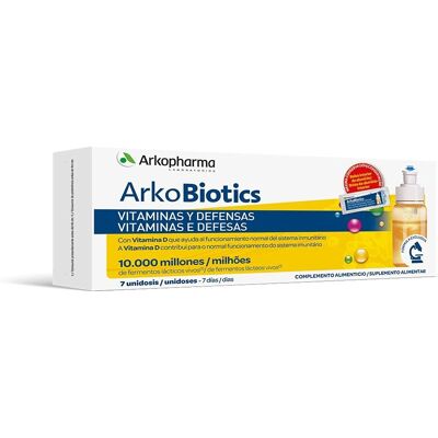 Arkopharma Arkobiotics Vitamins and Defenses Adults - 7 Doses Arkopharma Arkobiotics Vitamins and Defenses Adults - 7 Doses
