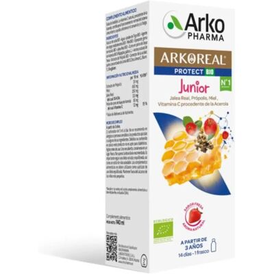 Arkopharma Arkoreal Protect Junior Bio Morango 140ml Arkopharma Arkoreal Protect Junior Bio Morango 140ml