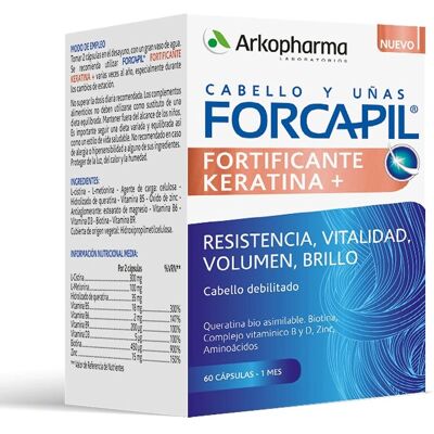 Arkopharma Fortifying + Keratin Hair Supplement - Hair Strength & Shine Arkopharma Fortifying + Keratin Hair Supplement - Hair Strength & Shine