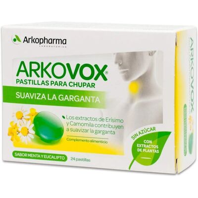 Arkopharma Arkovox Menthol Eucalyptus Throat Lozenges - Throat Lozenges Arkopharma Arkovox Menthol Eucalyptus Throat Lozenges - Throat Lozenges