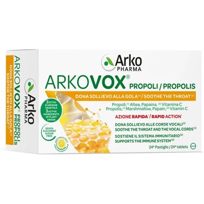 Arkopharma Arkovox Lozenges Limone Miele - Supporto immunitario Arkopharma Arkovox Lozenges Limone Miele - Supporto immunitario