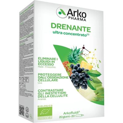 Arkopharma Arkofluidi Drenante Bio - Integratore Liquido Vegetale - Supporto alla Cellulite Arkopharma Arkofluidi Drenante Bio - Integratore Liquido Vegetale - Supporto alla Cellulite